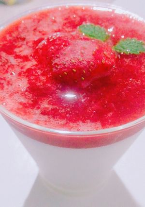 รูปของ พานาคอตต้า Strawberry