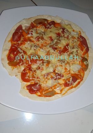 Foto resep Pizza tortilla