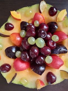 عکسی از دستور سالاد میوه😋