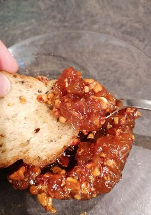 Une photo de Confiture poires noisettes