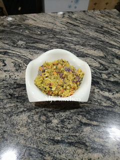 A picture of Sweet potato filling.
