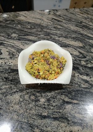 A picture of Sweet potato filling.