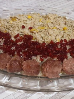 عکسی از دستور دورچین باقالی پلو