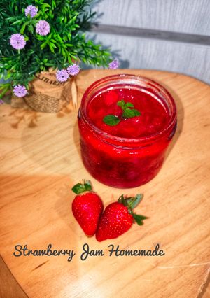 Foto resep Strawberry Jam Homemade