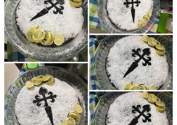 Recipe of Favorite Torte De Santiago- Spanish Almond Cake 🍰