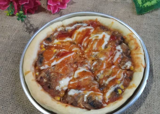 Pizza Jamur Sayuran