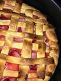 Strawberry key lime pie