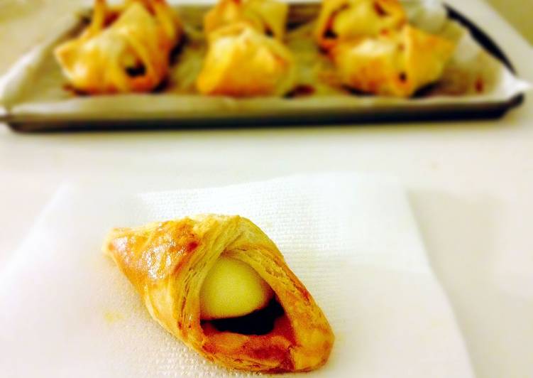 Egg Puffs (with home made puff pastry)