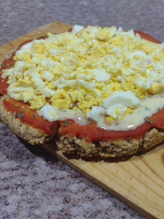 Una foto de Masa de pizza de avena