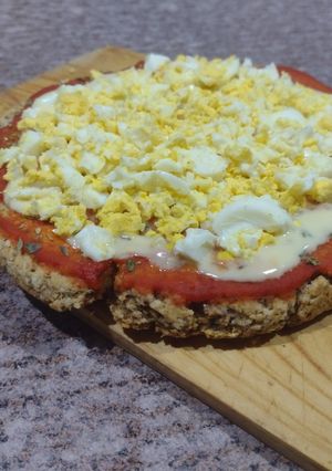 Una foto de Masa de pizza de avena