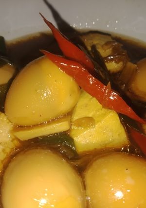 Foto resep Telur Puyuh dan Tahu Kuah Kecap