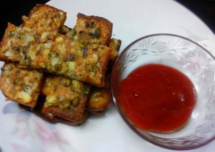 Recipe of Homemade Potato Bread Finger