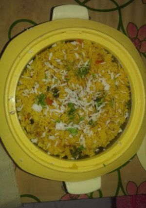 A picture of Kuska Biryani.