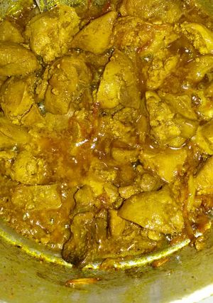 عکسی از دستور خوراک جگر مرغ