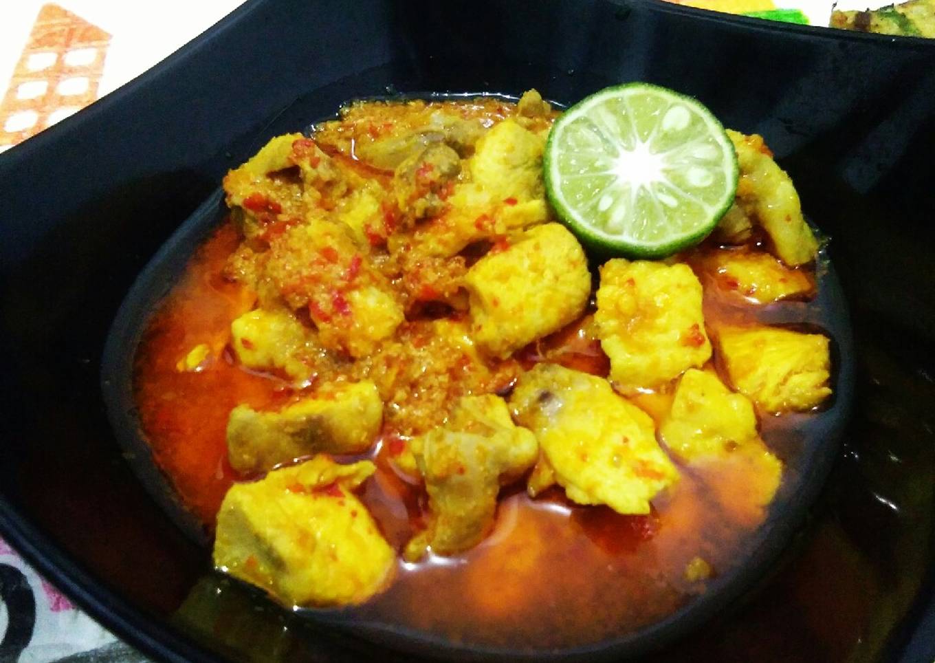 Gulai ayam fillet no santan