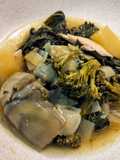 Hervido verde con pollo(opcional)