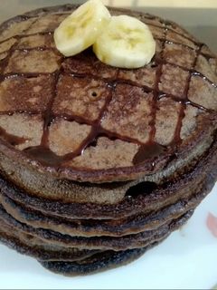 চকোলেট প্যানকেক  (Chocolate Pancake recipe in bengali) রেসিপির প্রধান ছবি