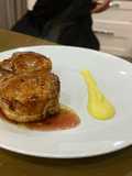 Filetto di maiale con riduzione di Cannonau e salsa di mele zenzero e limone