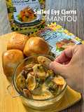 Salted Egg Clams with Mantou