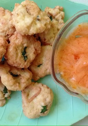 Foto resep Perkedel Tahu dengan Saus Mayo Pedas