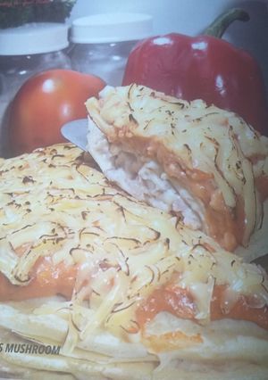 Foto resep Lasagna crepes mushroom