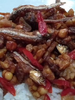 Foto resep Kering tempe teri kacang