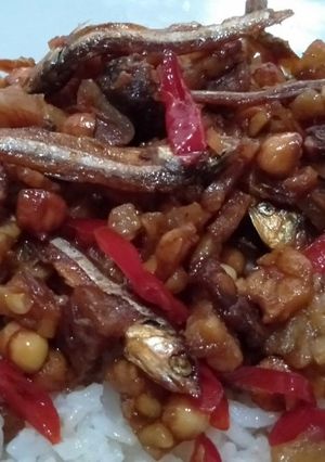 Foto resep Kering tempe teri kacang