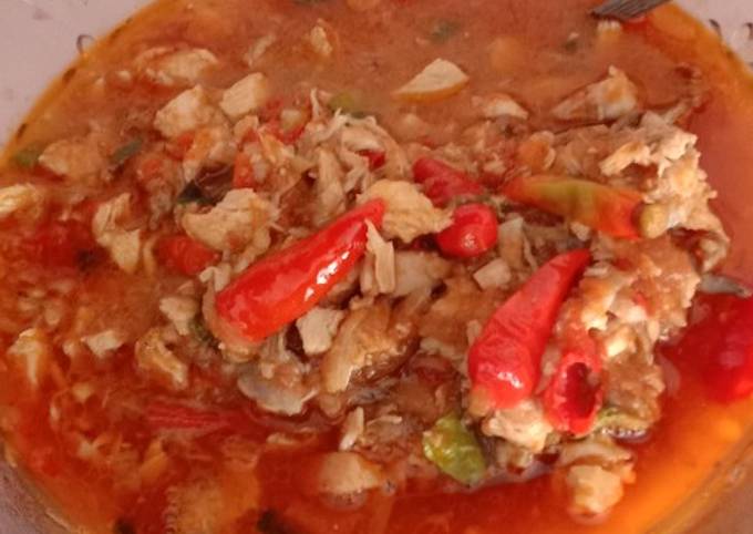 Cara Memasak Ayam kuah pedas tanpa santan Ekonomis Untuk Dijual