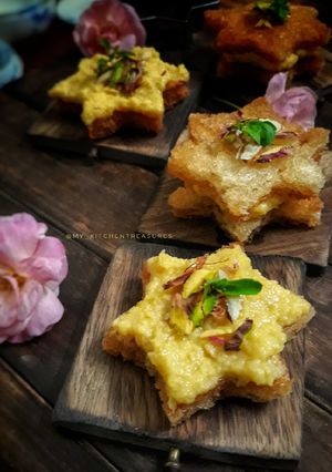 शाही टुकडा (Shahi tukda recipe in Hindi) रेसिपी मुख्य फोटो