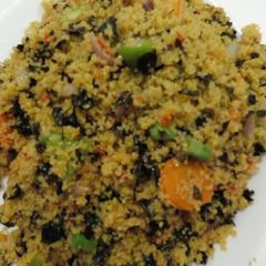 A picture of Fried cuscus.