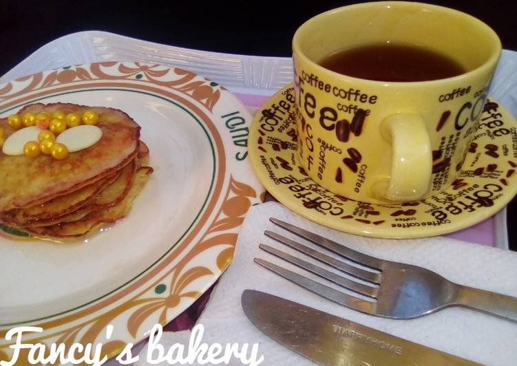 Easiest Way to Prepare Homemade Banana pancake