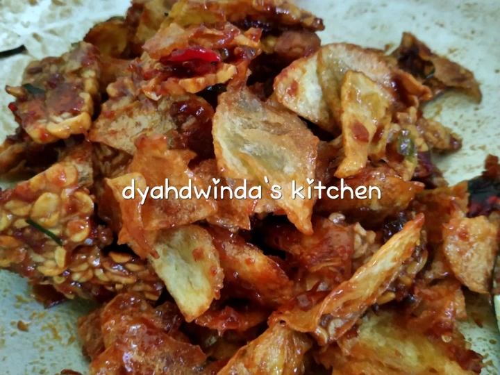 Cara Mudah Menyiapkan Resep Kering Tempe (Fried Tempe &amp;amp; Potato with Spicy &amp;amp; Sweet Seasoning) yang Lezat Anti Ribet, Bikin Ngiler