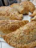 Empanadas de espinacas y queso y huevo