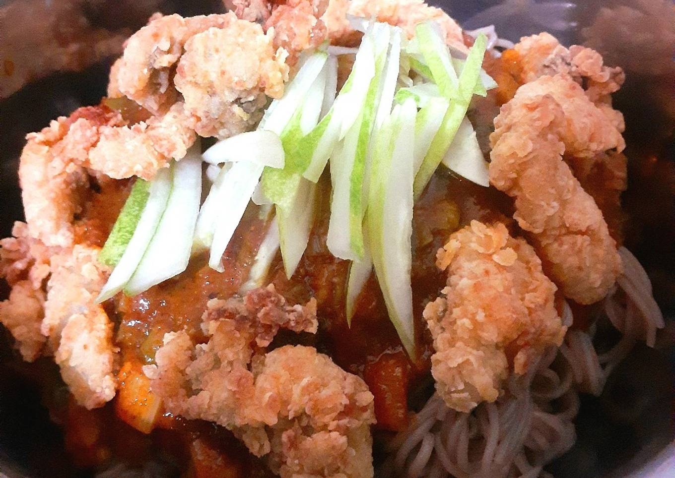 Mie Soba Pedas ala Gk