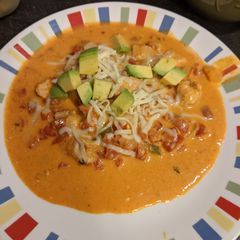 A picture of Queso chicken instant pot ip.