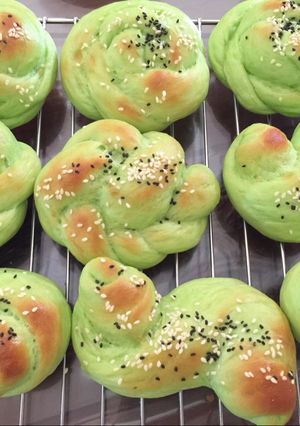 Foto resep Roti Manis Pandan