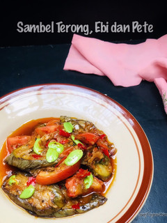 Foto resep Sambel Terong, Ebi dan Pete