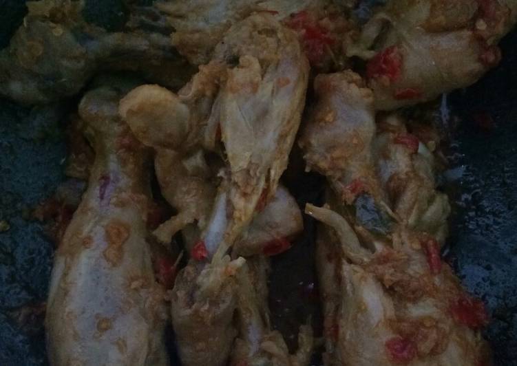 Resep Paha Ayam Bumbu Merah yang Menggugah Selera