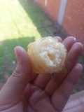Balas de vidrio (bolitas de coco acarameladas)