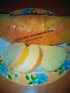 Foto resep Eggless bread (roti tawar tanpa telur)