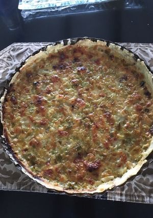 Una foto de Tarta de puerro (harina de arroz)