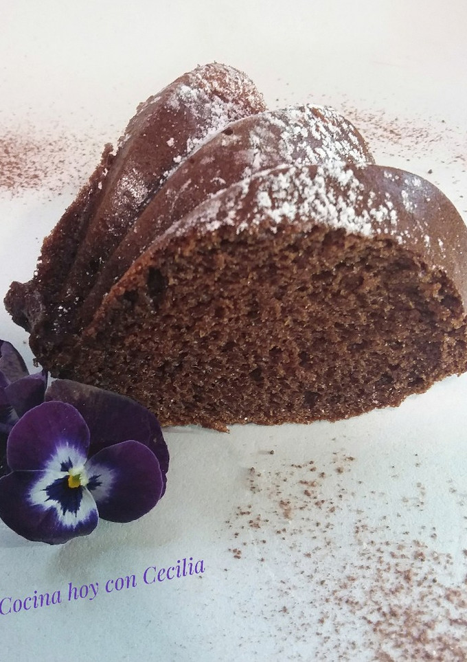 Una foto de Bizcocho de chocolate
