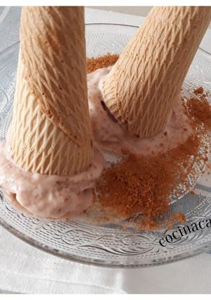 Una foto de Helado de higos