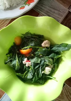 Foto resep Sayur Bening Daun Telo