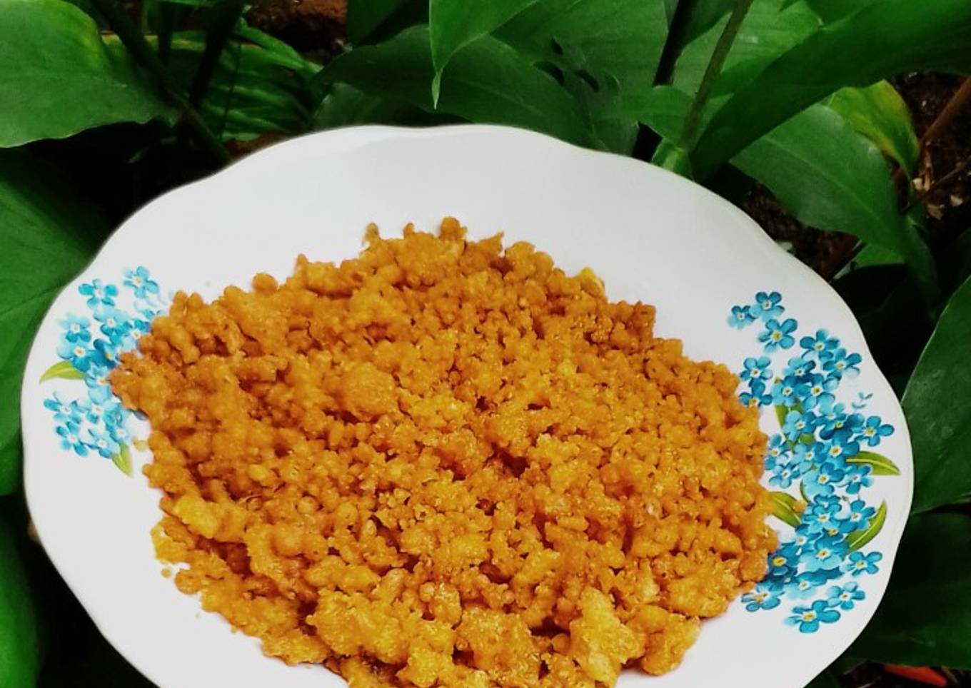 Kremesan ekonomis dengan takaran sendok