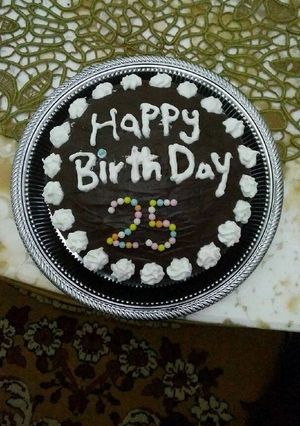 صورة لوصفة كيكة عيد ميلاد 🎂