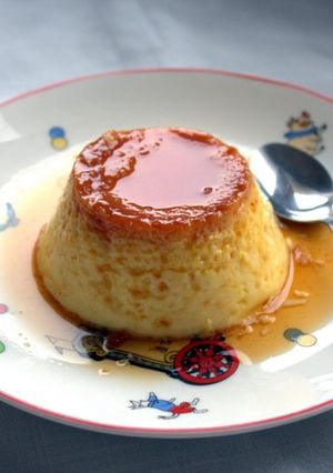 Una foto de Flan de huevo