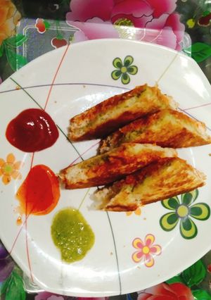 A picture of Trianga sandwich.