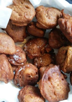 Una foto de Buñuelos de naranja, avena y canela