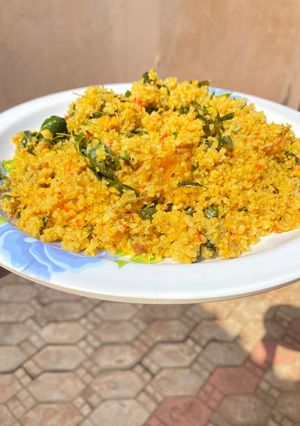 A picture of Dambun shinkafa.